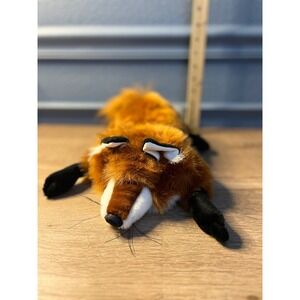 Folkmanis Puppets Red Fox Plush Hand Puppet Stuffed Animal Toy